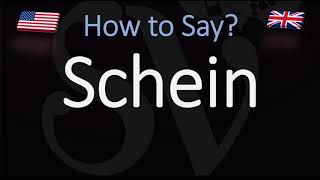 How to Pronounce Schein CORRECTLY [upl. by Chan]