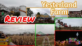 Review of Yesterland Farm Christmas 2023  The Best Farm Park in Texas [upl. by Beaulieu]