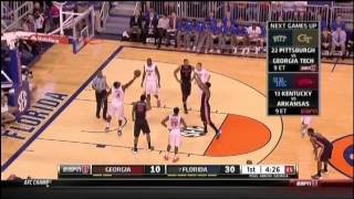 2013 Florida vs Georgia Basketball 720p x264 [upl. by Llehsar]