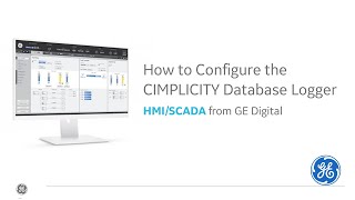 How to Configure the Database Logger for CIMPLICITY [upl. by Horwath]