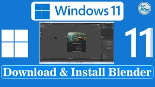 ✅ How To Download And Install Blender 42 On Windows 11 [upl. by Gilligan]