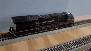 Athearn Genesis ATHG83153 GE ES44AC Southern Pacific SP Black Widow SP 777 DCC amp Tsunami 2 Sound [upl. by Aiouqahs198]