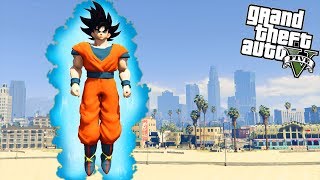 GTA 5 DESTRUCTION  SANGOKU ULTRA INSTINCT [upl. by Nomla]