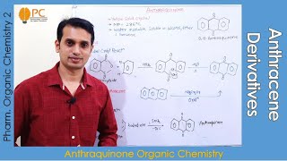 Anthracene Derivative Anthraquinone Organic Chemistry  Polynuclear Hydrocarbon [upl. by Urbas]