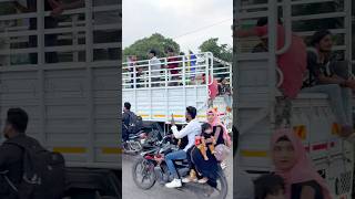 Crazy girls reaction on road  reaction viralvideo shorts honey singh rocky [upl. by Snave]