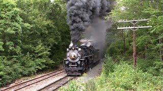 Nickel Plate Road 765  Thunder in the Gorge  Allentown to Pittston [upl. by Ennavoj]