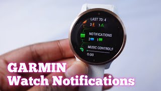 Garmin Watch Notifications [upl. by Aliuqet]