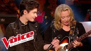 David Thibault et Véronique Sanson – On mattend làbas  The Voice France 2015  Finale [upl. by Cote]