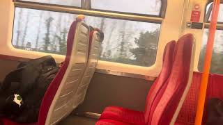 Journey on South Western Railway Class 455709 from Malden Manor to Wimbledon 5424 [upl. by Audy]