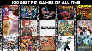 Top 100 Best PS1 Games Of All Time  Best Playstation 1 Games [upl. by Airretnahs]