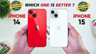 iPhone 14 vs iPhone 15 ⚡ full comparison  Which one is Better [upl. by Ludwog]