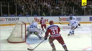 RUSSIA  FINLAND 43 █ Oddset Hockey Games 2013 Россия Финляндия Евротур [upl. by Etteluap]