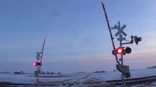 Railroad Crossings of the BNSF Mendota Sub [upl. by Coppola]