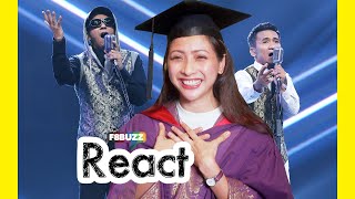 Reaksi Guru Vokal Reaction  Saiful Apek amp Yassin  GETARAN JIWA  Gegar Vaganza 8 • F8Buzz React [upl. by Muller358]