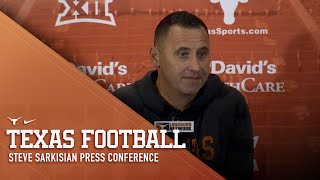 Steve Sarkisian Press Conference Nov 27 2023 [upl. by Aylat]