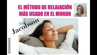 😲➡️ RELAJACIÓN MUSCULAR de JACOBSON paso a paso [upl. by Aihtiekal789]