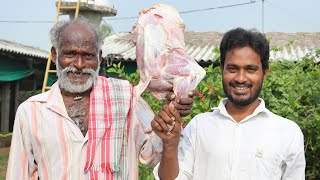 Lamb Leg Roast without Oven  Mutton Leg Roast  Ranganayakamma Kitchen [upl. by Jerroll]