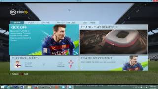 Como Jugar con Parche Moddingway en FIFA 16 no Original [upl. by Netsrak866]