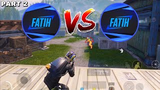 FAKE Fatih VS REAL Fatih😱WHO WILL WIN🔥PART 2  PUBG Mobile [upl. by Ithaman74]