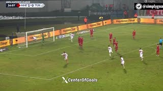 Kenan Yıldız Goal Montenegro Vs Turkey 11 All Goals Analysis amp Extended Highlights [upl. by Nomzzaj]