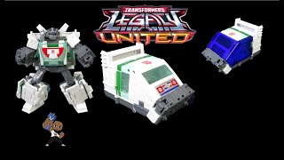 Transformers Legacy United Wheeljack video review [upl. by Adlar]