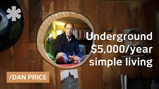 Dan Price’s underground home art amp philosophy on 5000year [upl. by Puklich247]