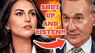 Tulsi Gabbard STUNS on Real Time w Bill Maher SHUTS DOWN Maher on The Draft [upl. by Nima36]