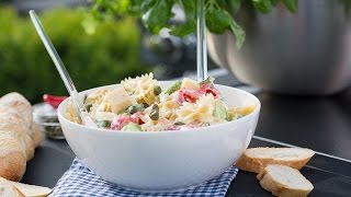 Nudel Käsesalat mit BojarPesto [upl. by Earehs]