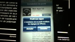 Installer lapplication Jailbreakdevice 30 Sur iPhone iPod iPad Non Jailbreaker [upl. by Miarzim846]