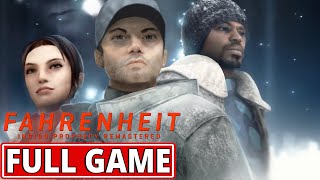 Fahrenheit Indigo Prophecy Remastered  FULL GAME walkthrough  Longplay [upl. by Teddy]