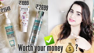 Rovectin Skincare Review Cleanser Treatment Lotion Lotus Cream  Bhawna sharma [upl. by Ffirahs]