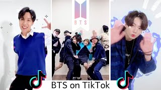 BTS Official TikToks Part 2  TikTok Compilation [upl. by Nysila]