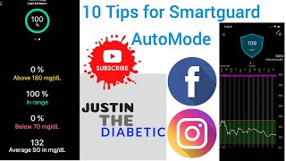 Top 10 Tips for Medtronic’s Smartgurad Auto Mode Minimed 670g770g and 780g [upl. by Notsreik64]