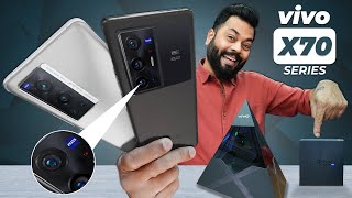 vivo X70 Pro Plus amp X70 Pro Unboxing amp Quick Review ⚡ SD 888 50MP Gimbal Camera 2K amp More [upl. by Eldwon171]