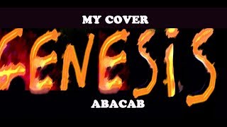 Genesis  abacab live 1987 electric guitar bass gtr synth and drums cover the bridge section [upl. by Atnahc]