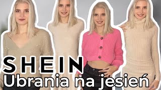 Mierzymy UBRANIA NA JESIEŃ Z SHEIN Try on haul [upl. by Yllut513]