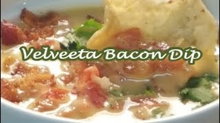 HOW TO MAKE VELVEETA BACON DIP [upl. by Nur]