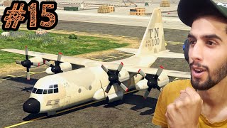 HIJACKING CARGO PLANE  GTA 5  part15 hindigameplay [upl. by Hallagan149]