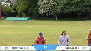 Northumberland Womens CL  Division 1 North  Ashington CC 1st XI v Tillside CC 1st XI [upl. by Vokay]