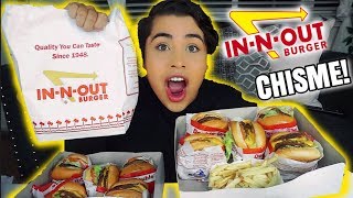 INNOUT MUKBANG eating show Double Double Burger  Animal Fries [upl. by Angid]