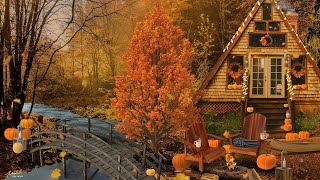 Beautiful Relaxing Music Peaceful Soothing Music in 4k quotAutumn Cozy Cottagequot by Tim Janis [upl. by Rica]