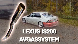 Bygger Avgassystem På Lexus is200  DRIFTUNITY [upl. by Namijneb535]