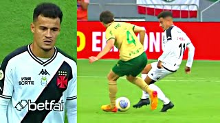 Philippe Coutinho em Vasco vs Palmeiras 22092024 [upl. by Dirgni]