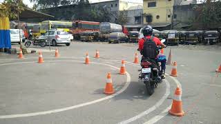 BIKE DRIVING TESTRTO VASHI [upl. by Firooc911]