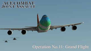 Ace Combat Joint Assault Mission 15  Grand Flight  One Day One Mission [upl. by Acirrehs]