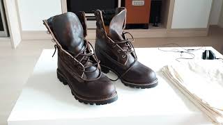 Timberland 8 inch boots Made in USA за 115к с yoox  лучшее качество в мире [upl. by Soulier]