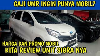 GAJI UMR MAU PUNYA MOBIL SIGRA TERBARU BISA JADI PILIHAN🔥  REVIEW PROMO DAIHATSU SIGRA TERBARU [upl. by Eimoan]