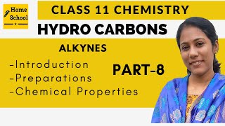 Alkynes  Hydrocarbons  Class 11 Chemistry  NEET  JEE  CBSE [upl. by Grieve]