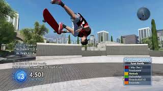 Skate 3 This Trickline is on Hardcore Difficulty [upl. by Aeneg]