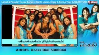 Desamuduru Songs With Lyrics  Gola Pettinadhiro Song  Allu Arjun Hansika Motwani [upl. by Josephina]